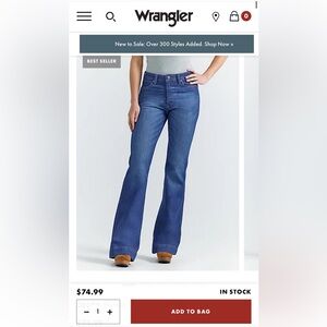 WRANGLER JEANS NWT🩵🩵